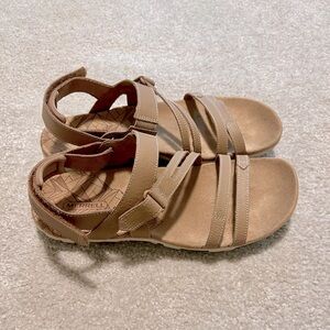 Sz 10 Merrell Tobacco/Pomegranate Performance Sandal